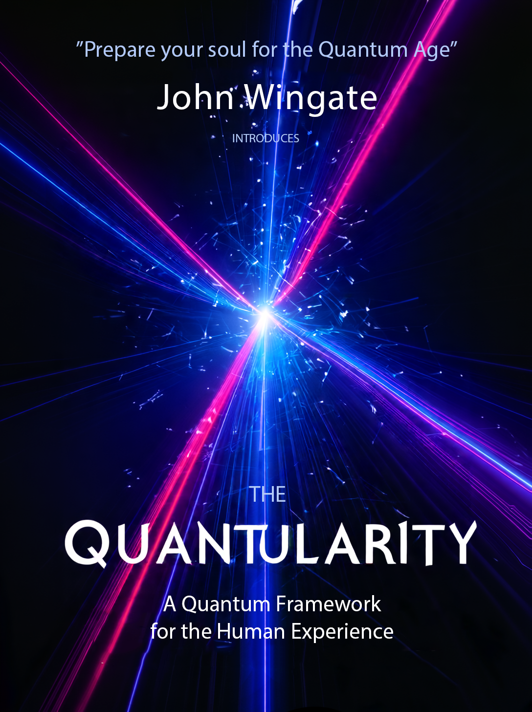 Quantularity book cover by John Wingate